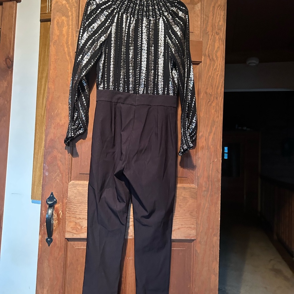 Black and White Women's Jumpsuit